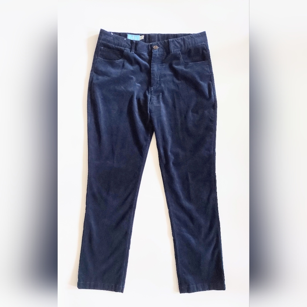Castaway Nantucket Corduroy Pants Blue Mens Size 33" x 32"